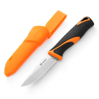 Нож Ganzo G807-OR фиксированный, с ножнами
